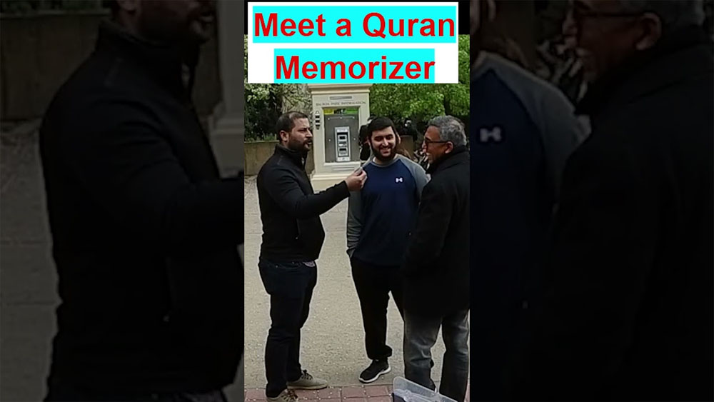 Meet a Quran Memorizer/BALBOA PARK #shorts